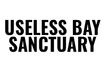 Text reading "USELESS BAY SANCTUARY" in bold black letters.